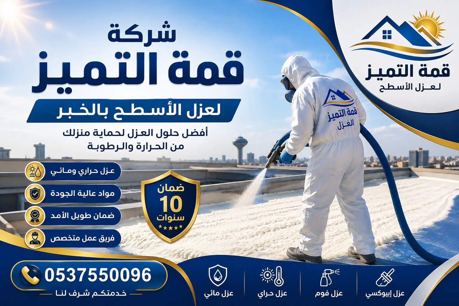 افضل شركة عزل اسطح بالخبر